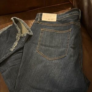 LOFT Women's Blue Jeans Modern Skinney